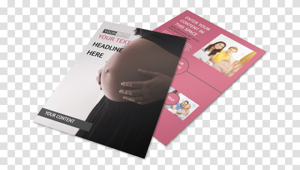 Pregnancy Counseling Flyer Template Horizontal, Poster, Advertisement, Paper, Brochure Transparent Png