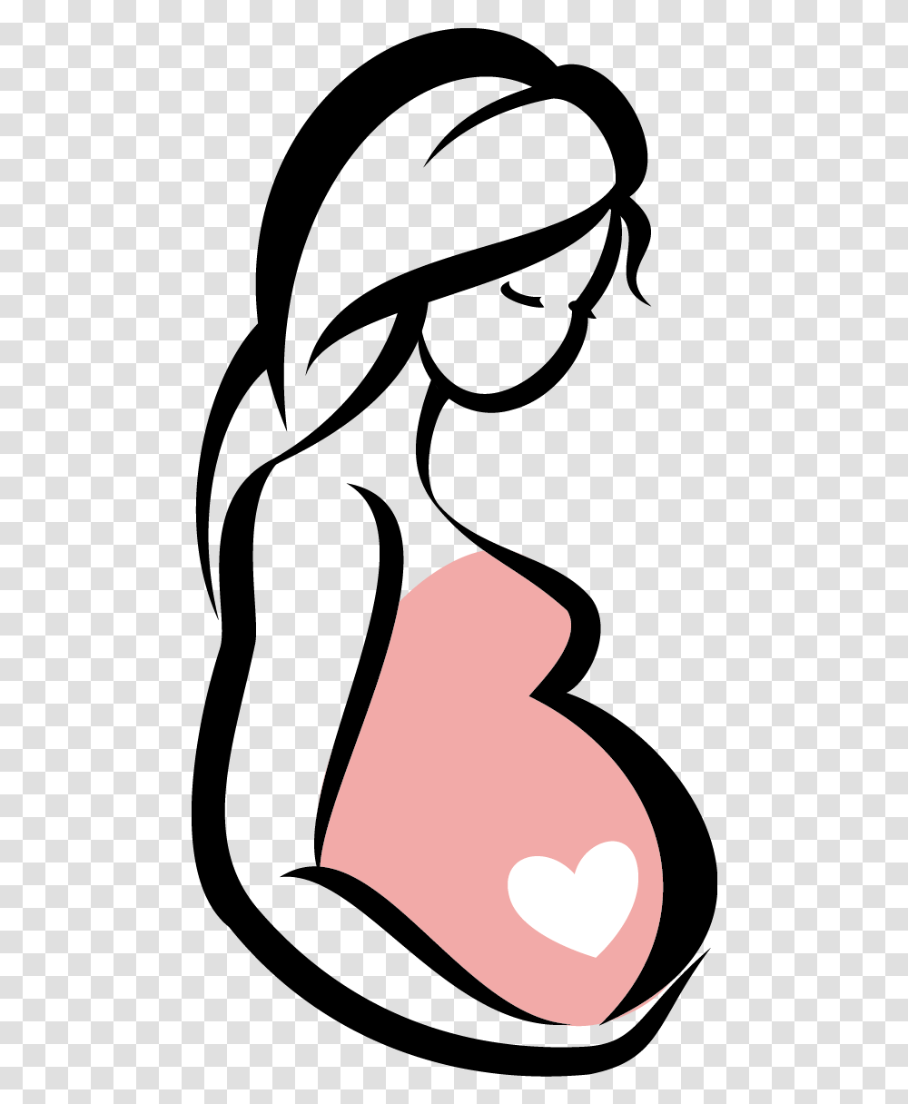 Pregnancy Infant Anti Silueta De Mujer Embarazada, Alphabet, Text, Face, Logo Transparent Png