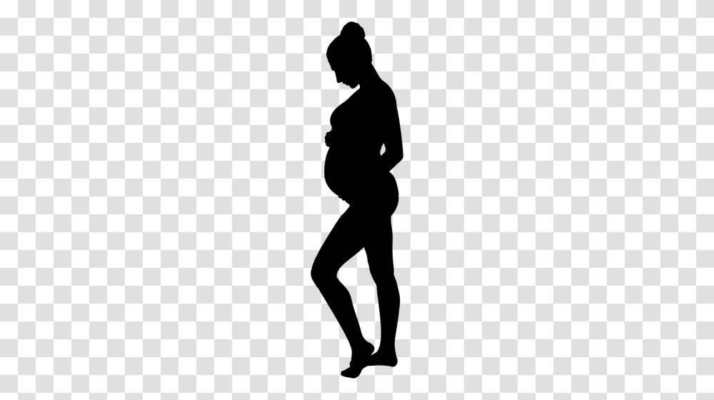 Pregnancy Silhouette Clip Art, Gray, World Of Warcraft Transparent Png