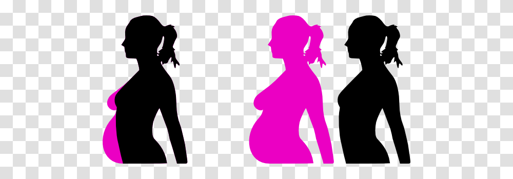 Pregnancy Silhouette Clip Art, Person, Human, Standing, Leisure Activities Transparent Png