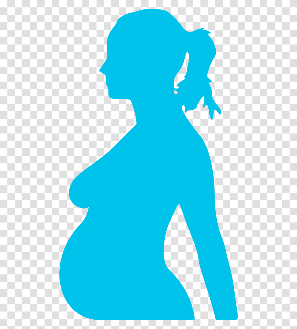 Pregnancy Silhouette Clip Art Pregnant Clip Art, Person, Back Transparent Png