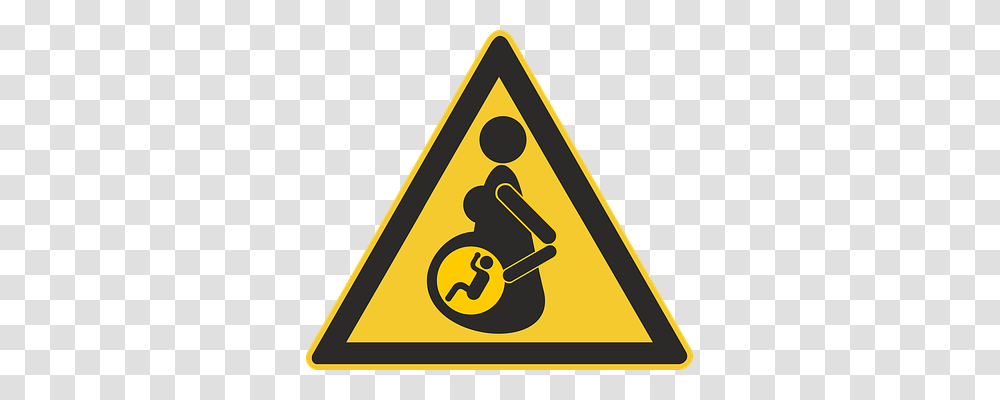 Pregnant Transport, Sign, Road Sign Transparent Png