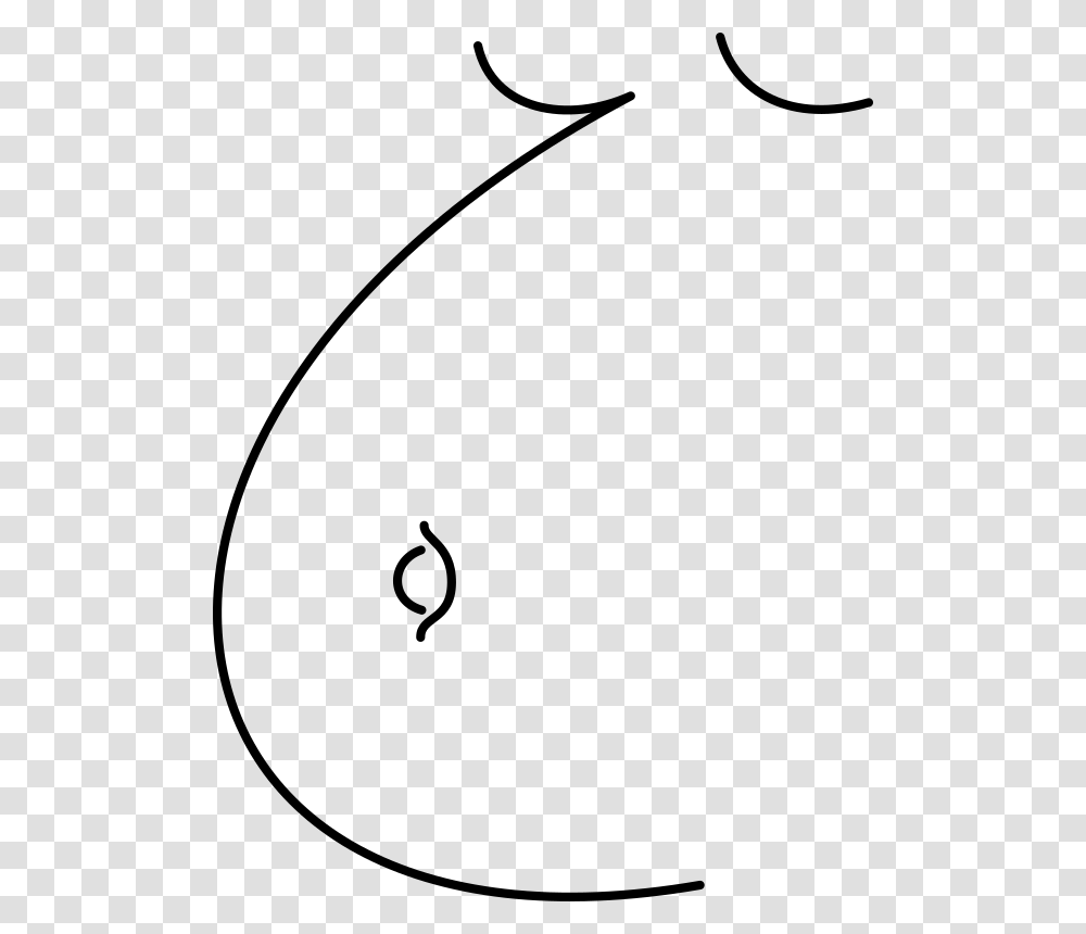 Pregnant Belly Clipart, Gray, World Of Warcraft Transparent Png