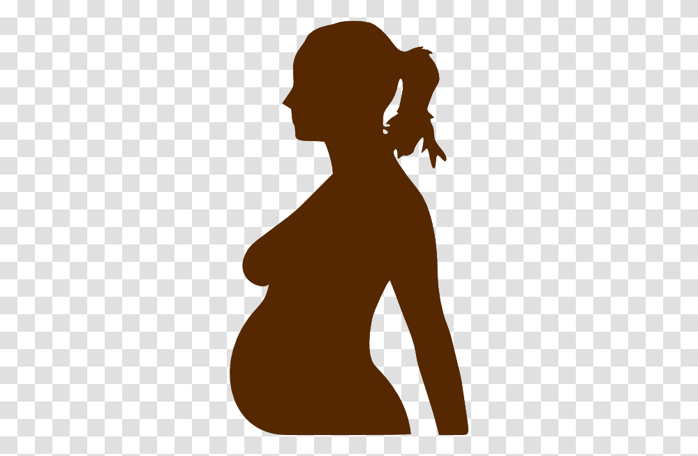 Pregnant Woman Clip Art, Silhouette, Back, Person, Human Transparent Png