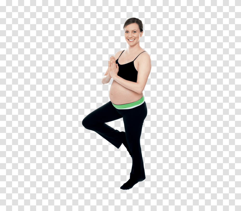 Pregnant Woman Exercise, Person, Human, Dance Pose, Leisure Activities Transparent Png