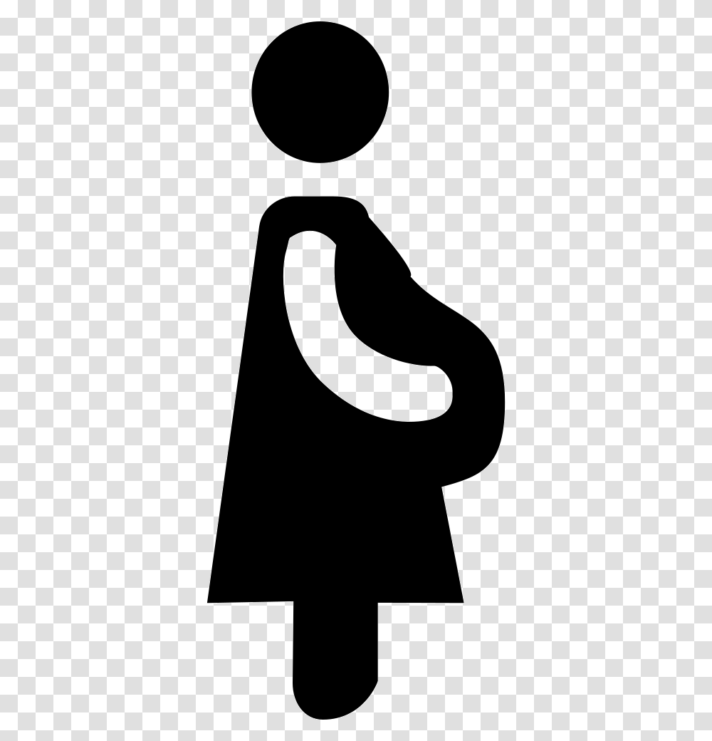 Pregnant Woman Icon Pregnant Woman Icon Free, Silhouette, Stencil, Number Transparent Png
