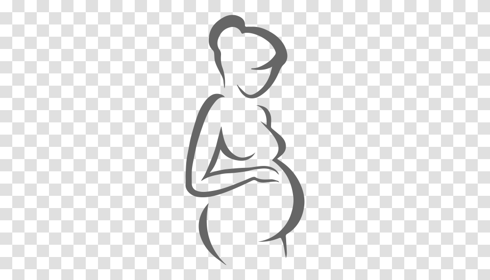 Pregnant Woman Icon With And Vector Format For Free Unlimited, Kneeling, Stencil, Photography Transparent Png