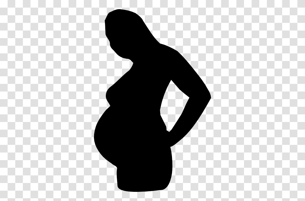 Pregnant Woman Silhouette Clip Art, Person, Human, Kneeling, Hand Transparent Png