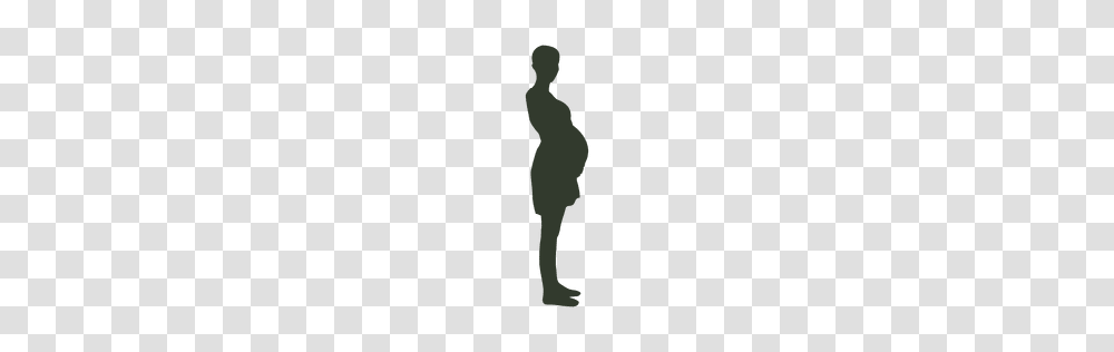 Pregnant Woman Silhouette Gymnastic, Person, Nature, Outdoors, Water Transparent Png