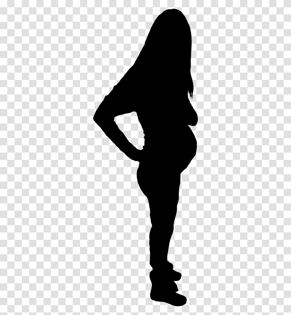 Pregnant Woman Silhouette Portable Network Graphics, Sleeve, Person, Long Sleeve Transparent Png