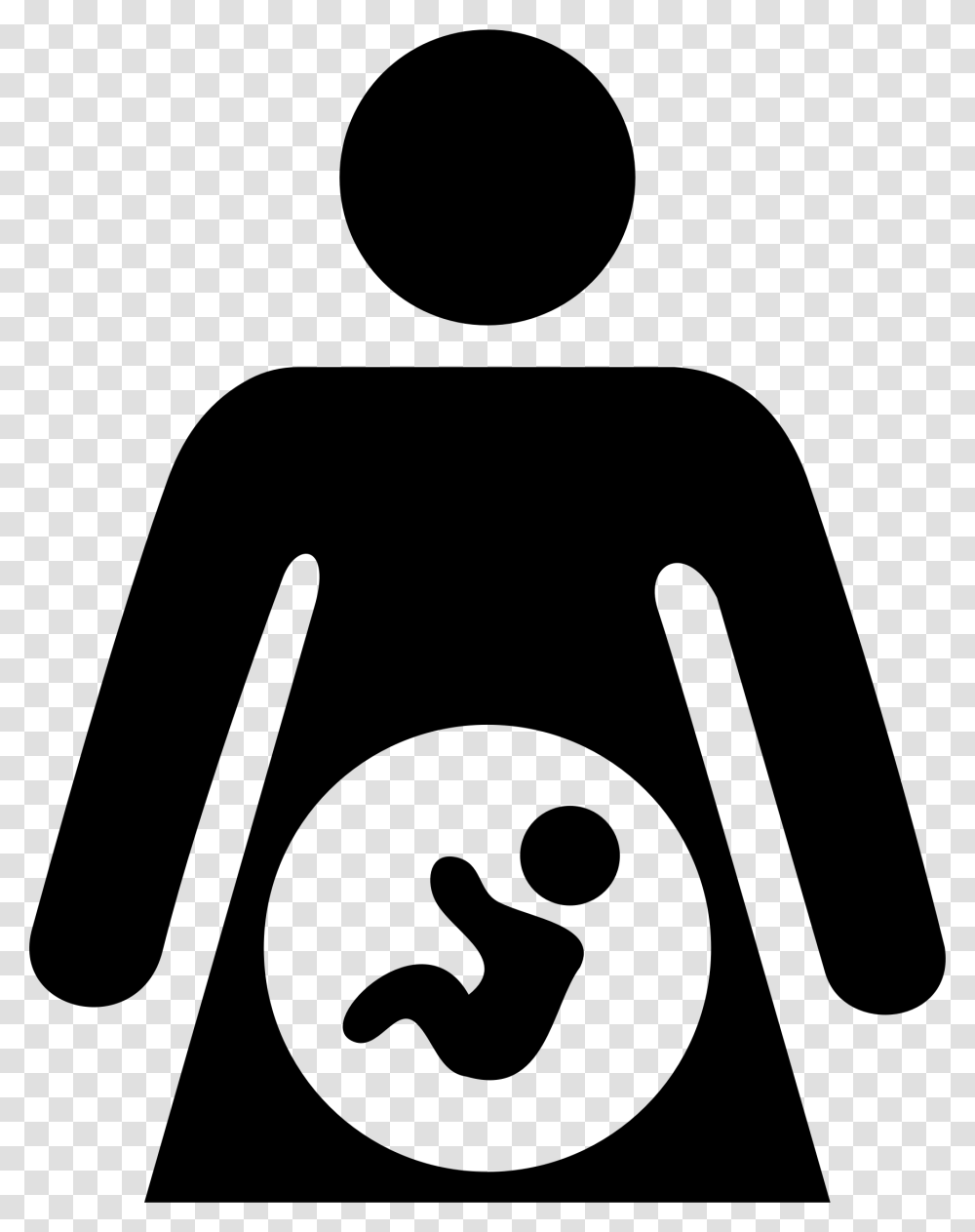 Pregnant Woman With Clipart, Gray, World Of Warcraft Transparent Png