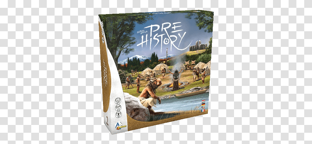 Prehistory Deluxe Kickstarter Prehistory Board Game, Person, Poster, Advertisement, Animal Transparent Png