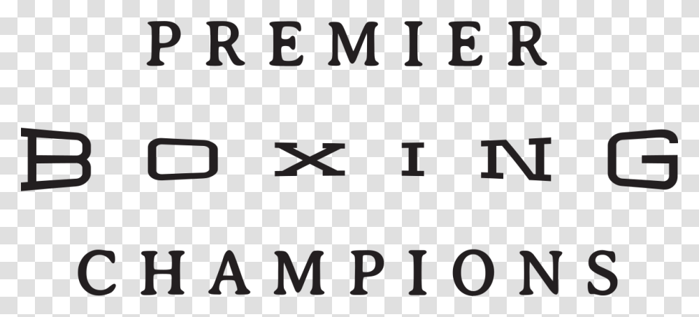 Premier Boxing Champions Logo, Alphabet, Letter, Number Transparent Png