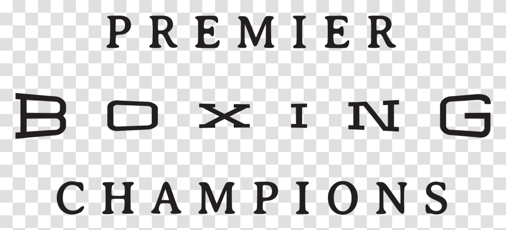 Premier Boxing Champions Logo, Alphabet, Letter, Number Transparent Png