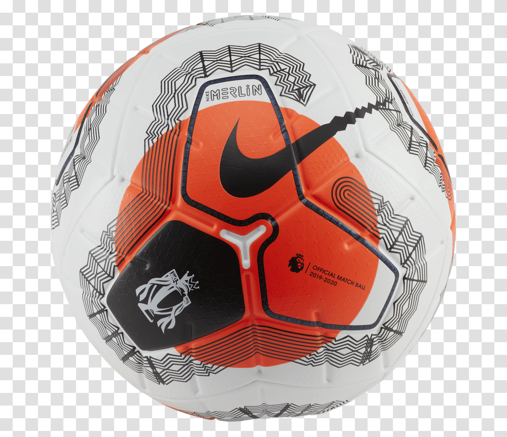 Premier League Ball Merlin, Soccer Ball, Football, Team Sport, Sports Transparent Png