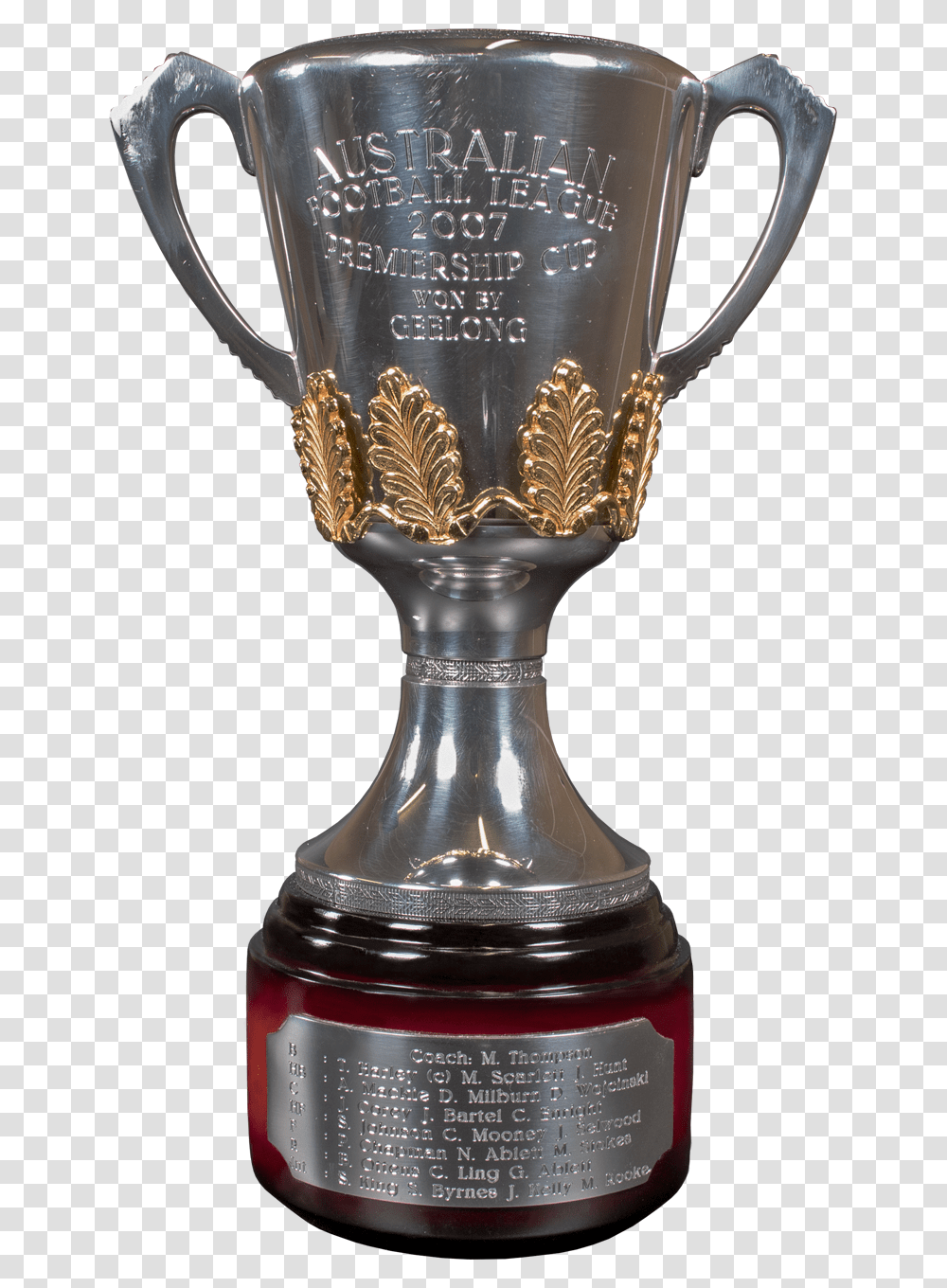 Premiership Cup Afl Geelong, Trophy, Mixer, Appliance, Glass Transparent Png