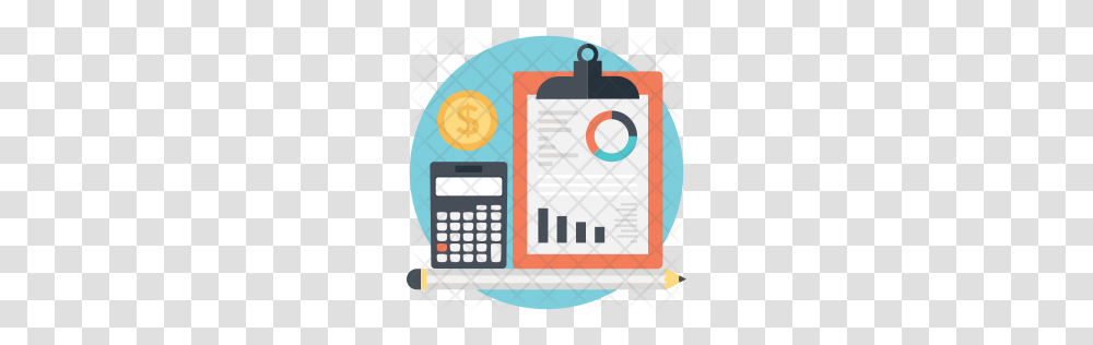 Premium Accounting Concept Icon Download, Calculator, Electronics Transparent Png