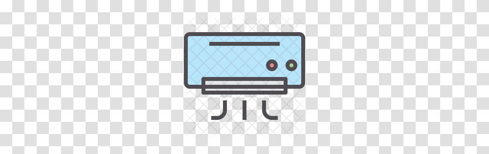 Premium Air Conditioner Icon Download, Weapon, Rug, Grille Transparent Png