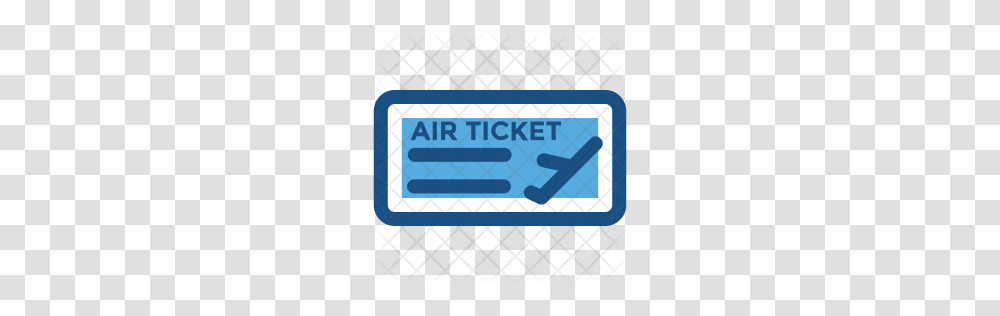 Premium Air Ticket Icon Download, Label, Sticker, Driving License Transparent Png