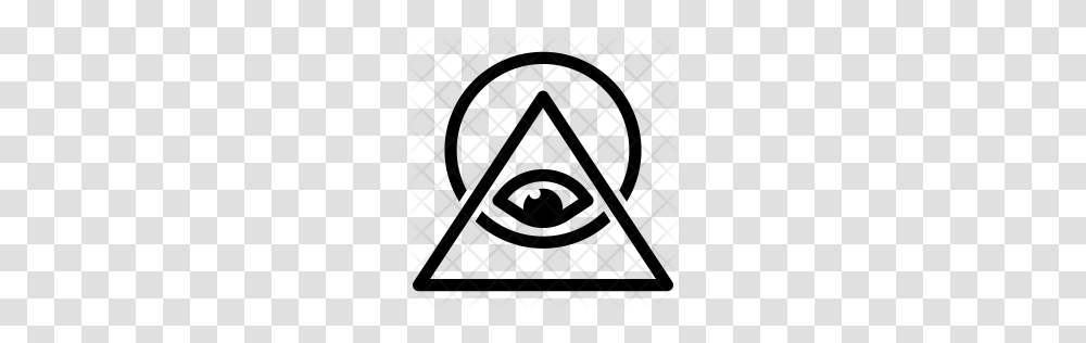 Premium All Seeing Eye Icon Download, Rug, Pattern, Grille Transparent Png