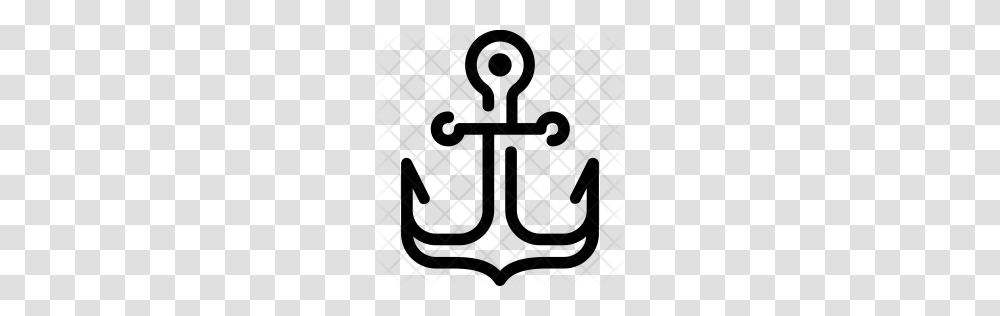 Premium Anchor Icon Download, Rug, Pattern, Grille, Texture Transparent Png