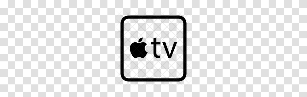 Premium Apple Tv Icon Download, Rug, Pattern, Grille Transparent Png