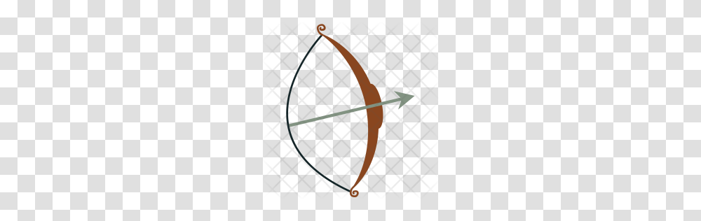 Premium Archery Icon Download, Arrow, Bow, Rug Transparent Png