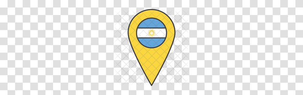 Premium Argentina Icon Download, Logo, Trademark, Plectrum Transparent Png