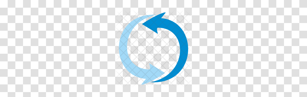 Premium Arrow Blue Load Loading Icon Download, Rug, Logo, Trademark Transparent Png