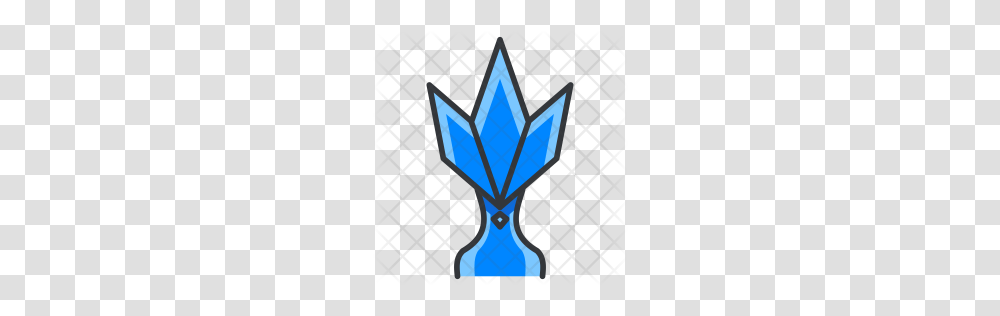 Premium Articuno Icon Download, Emblem, Hourglass, Rug Transparent Png