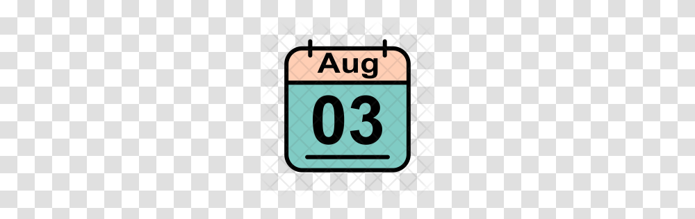 Premium August Icon Download, Number, Calendar Transparent Png