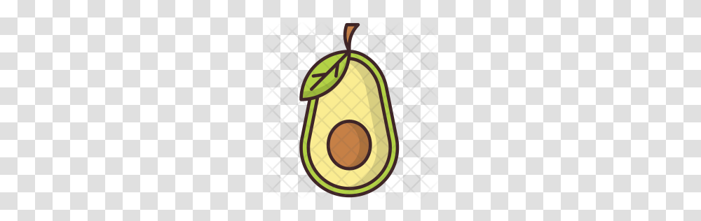 Premium Avocado Icon Download, Plant, Produce, Food, Fruit Transparent Png
