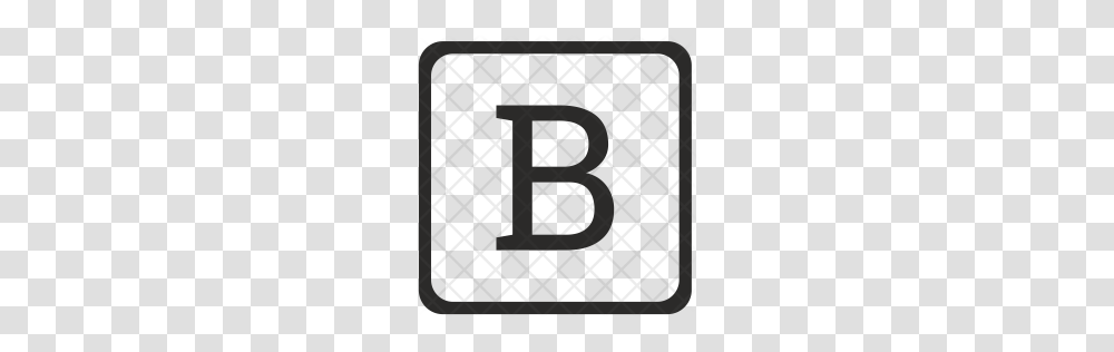 Premium B Letter Icon Download, Number, Rug Transparent Png