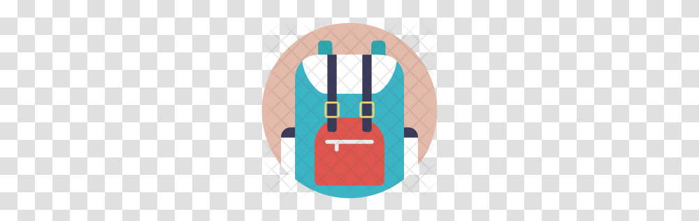 Premium Backpack Icon Download, Logo, Trademark Transparent Png