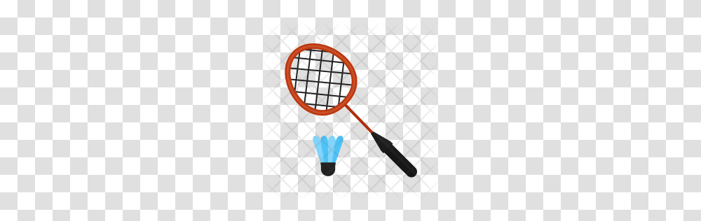 Premium Badminton Icon Download, Hoop, Rug, Pattern, Sport Transparent Png