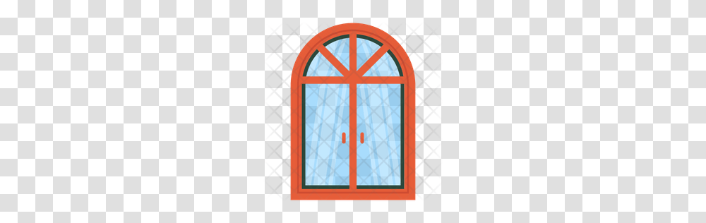 Premium Balcony Window Icon Download, Gate, Picture Window, Stained Glass Transparent Png