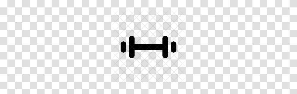 Premium Barbell Dumbell Fitness Weight Icon Download, Rug, Pattern Transparent Png
