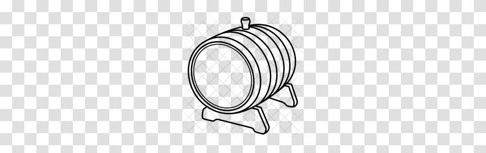 Premium Barrel Icon Download, Rug, Pattern, Grille Transparent Png