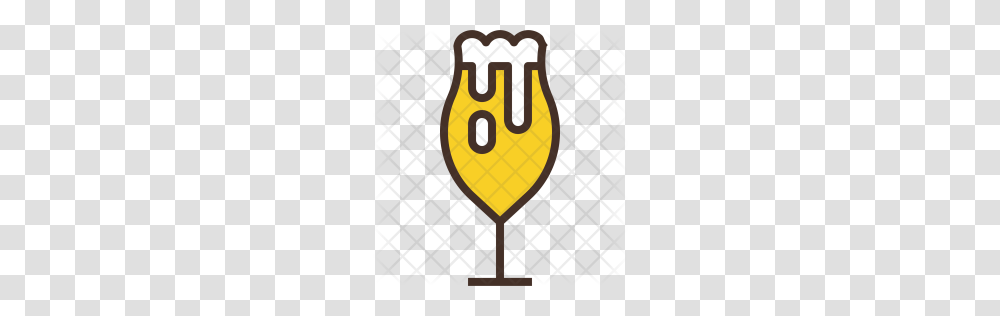 Premium Beer Glass Icon Download, Light, Logo, Trademark Transparent Png
