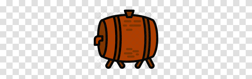 Premium Beer Keg Drum Relax Party Celebrate Fun Holidy Icon, Barrel, Sport, Sports Transparent Png