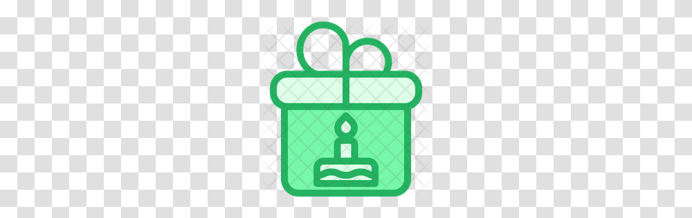 Premium Birthday Gift Icon Download, Basket, Shopping Basket, Recycling Symbol, Cross Transparent Png