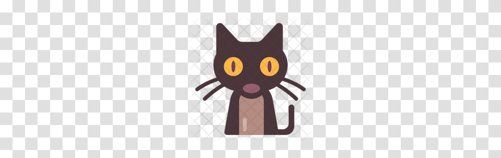 Premium Black Cat Icon Download, Mammal, Animal, Pet Transparent Png