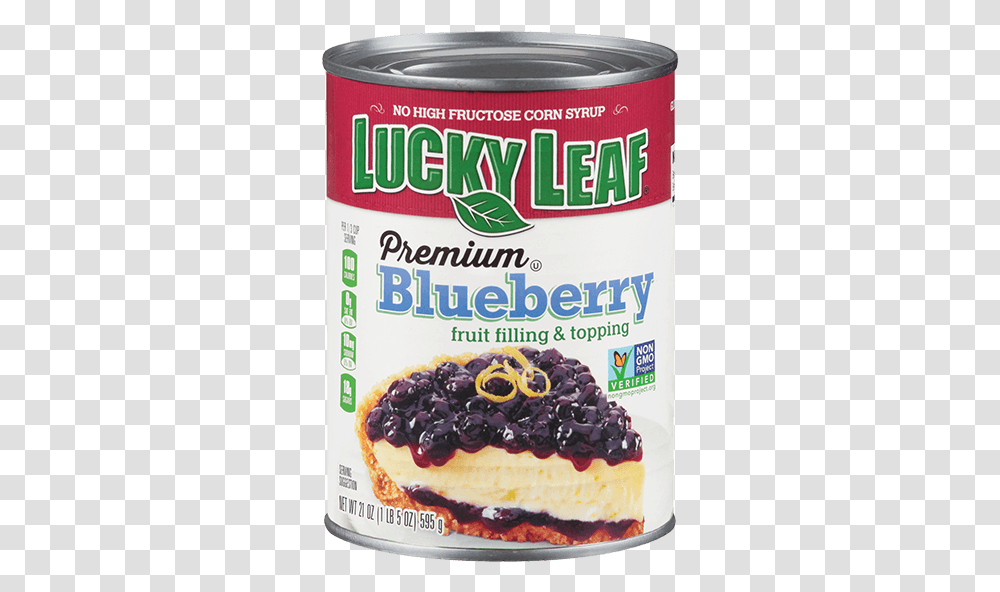 Premium Blueberry Fruit Filling Amp Topping Lucky Leaf Blueberry Pie Filling, Plant, Food, Birthday Cake, Dessert Transparent Png
