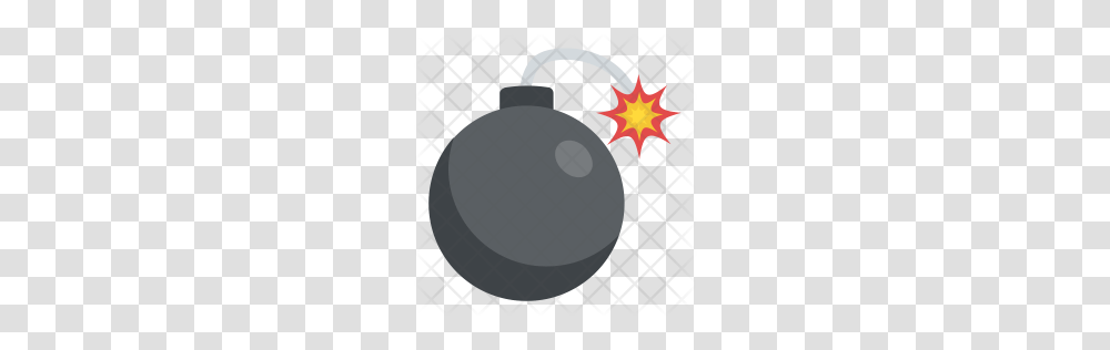 Premium Bomb Icon Download, Weapon, Weaponry, Grenade, Rug Transparent Png