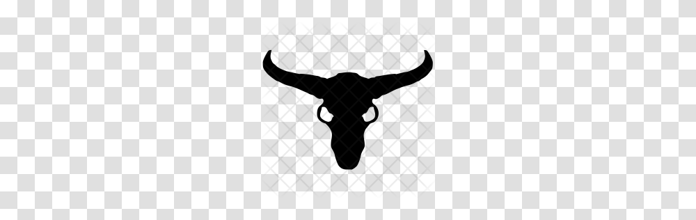 Premium Bull Icon Download, Rug, Pattern, Grille Transparent Png