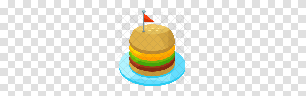 Premium Burger Icon Download, Apparel, Birthday Cake, Dessert Transparent Png