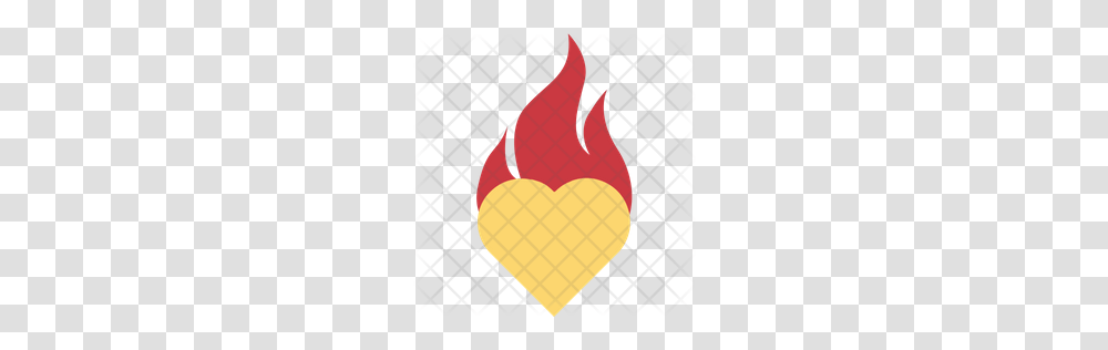 Premium Burning Heart Icon Download, Plant, Vegetable, Food, Produce Transparent Png