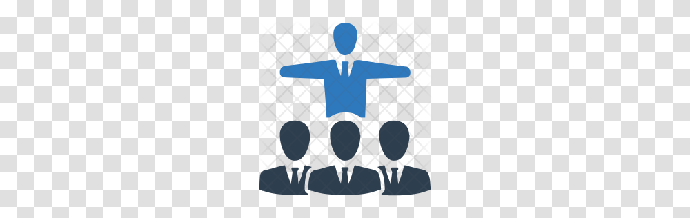 Premium Business Leader Icon Download, Hand, Cross Transparent Png