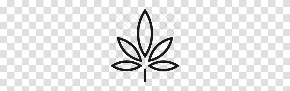 Premium Cannabis Icon Download, Rug, Pattern, Grille Transparent Png