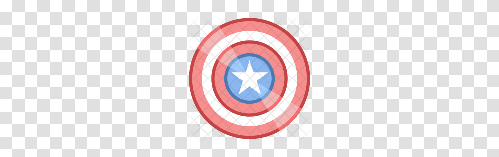 Premium Captain America Icon Download, Armor, Shield, Star Symbol Transparent Png